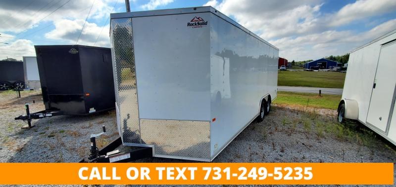 2021 Rock Solid Cargo 8.5'x20' Tandem Axle Enclosed Cargo Trailer With Barn Doors 2021 Rock Solid Cargo 8.5'x20' Tandem Axle Enclosed Cargo Trailer With Barn Doors