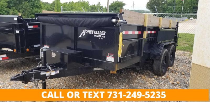 2021 Homesteader Trailers 83" X 14' Dump Trailer 2021 Homesteader Trailers 83" X 14' Dump Trailer