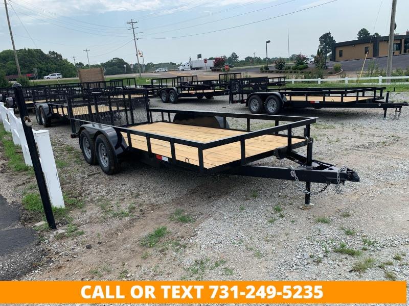 2022 L&O Manufacturing 6'4" x 16' Tandem Axle Utility Trailer W/ Brake 2022 L&O Manufacturing 6'4" x 16' Tandem Axle Utility Trailer W/ Brake