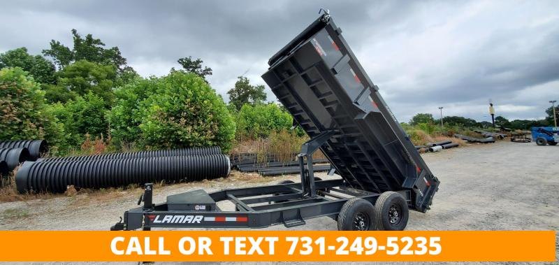 2021 Lamar Trailers 83"x14' Low-Pro Dump Trailer with 2-7K Axles 2021 Lamar Trailers 83"x14' Low-Pro Dump Trailer with 2-7K Axles