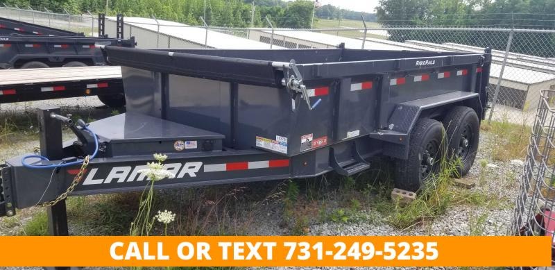 2021 Lamar 83" X 12' Low-pro Dump with 2-7K Axles 2021 Lamar 83" X 12' Low-pro Dump with 2-7K Axles