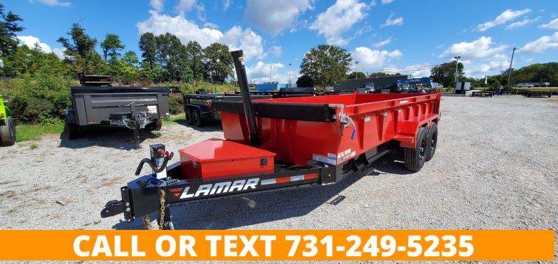 2021 Lamar Trailers 83"x16' Low-Pro Dump Trailer WITH TELESCOPING HOIST 2021 Lamar Trailers 83"x16' Low-Pro Dump Trailer WITH TELESCOPING HOIST