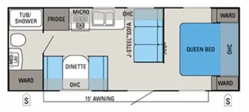 2012 Jayco jay flight 22fb