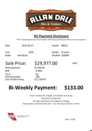 new Travel Trailers Heartland  for sale, in Edmonton, AB Thumbnail 38
