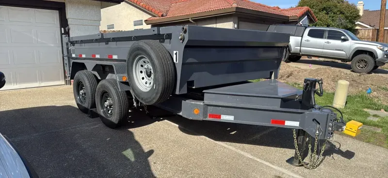 2023 Iron Bull DWB14 Dump Trailer – 6x12 | 14K GVWR | Heavy Duty