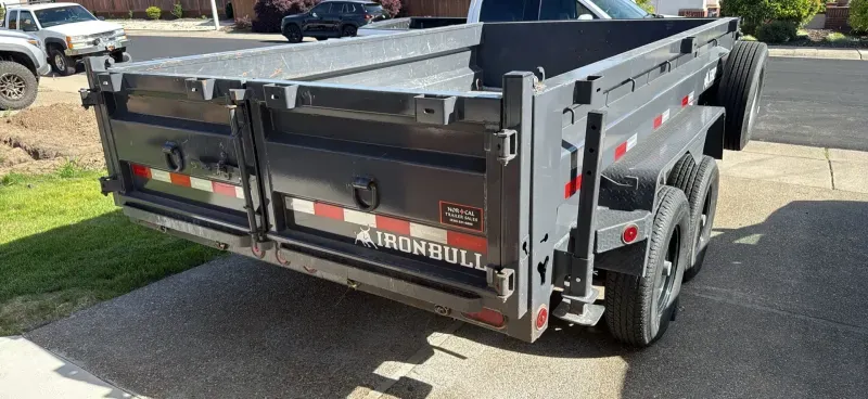 used Dump Trailers Iron Bull  for sale, in Roseville, CA Thumbnail 3