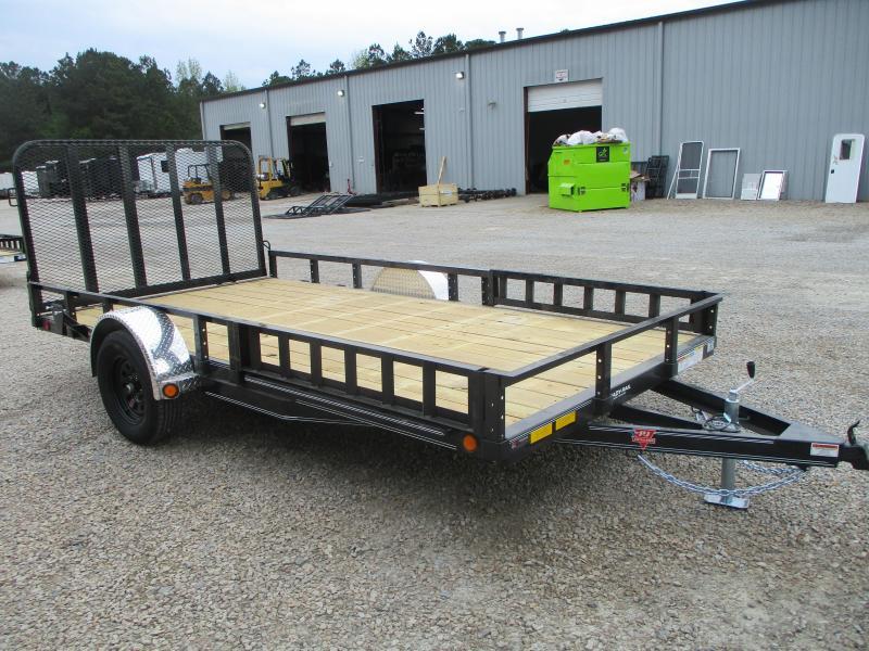 2021 PJ Trailers U8 14x83 Utility Trailer with Rear Gate and ATV Ramps 2021 PJ Trailers U8 14x83 Utility Trailer with Rear Gate and ATV Ramps