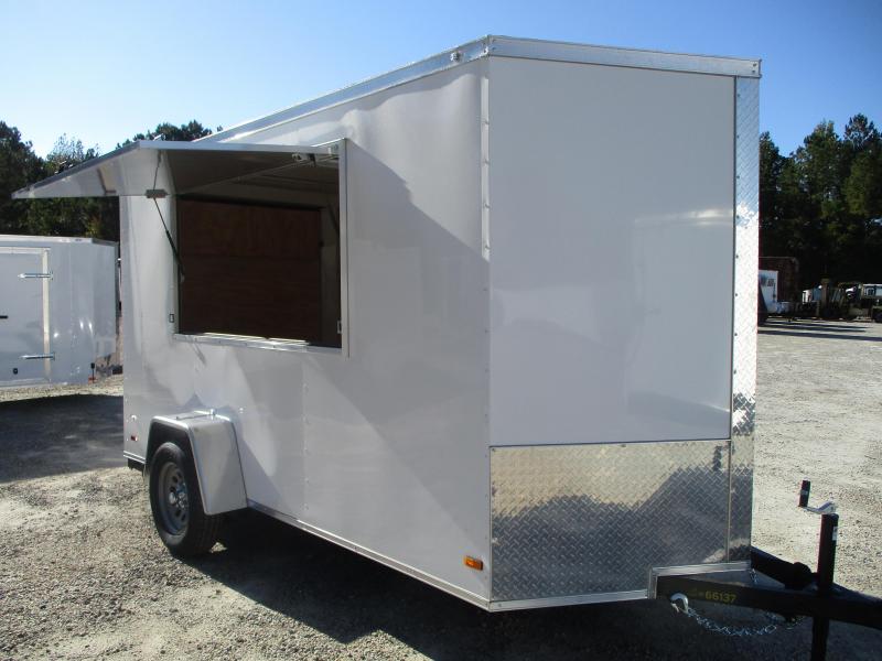 2021 Covered Wagon Trailers Gold Series 6x12 Vnose Vending / Concession Trailer 2021 Covered Wagon Trailers Gold Series 6x12 Vnose Vending / Concession Trailer