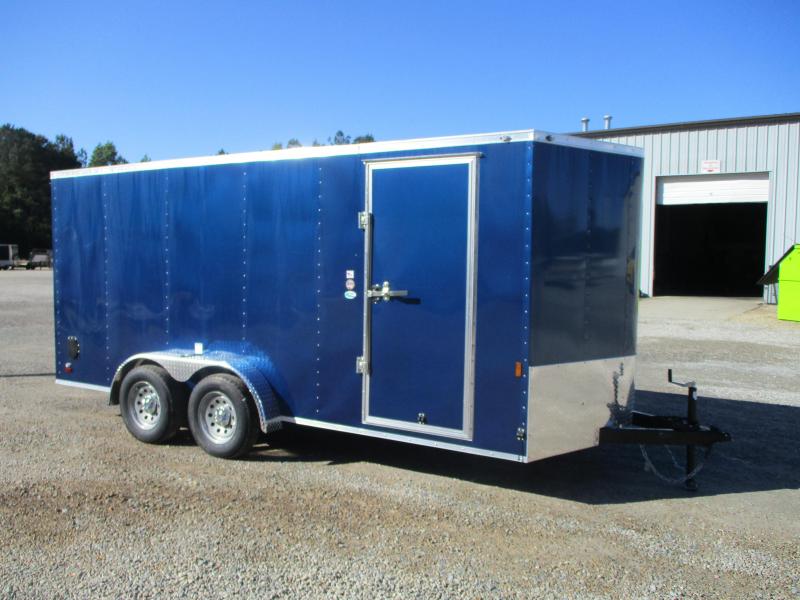 2022 Continental Cargo Sunshine 7x16 Vnose Cargo Trailer with Ramp Door 2022 Continental Cargo Sunshine 7x16 Vnose Cargo Trailer with Ramp Door
