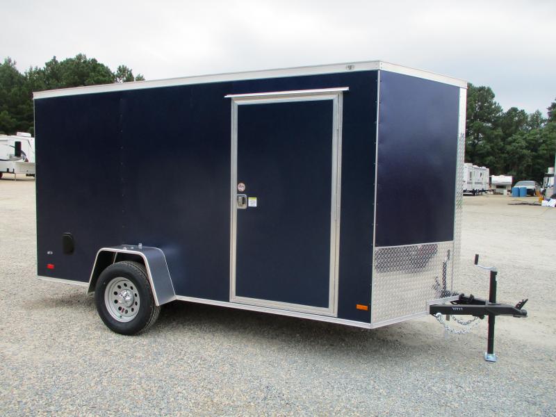 2022 Covered Wagon Gold Series 6x12 Vnose Cargo Trailer with Ramp 2022 Covered Wagon Gold Series 6x12 Vnose Cargo Trailer with Ramp