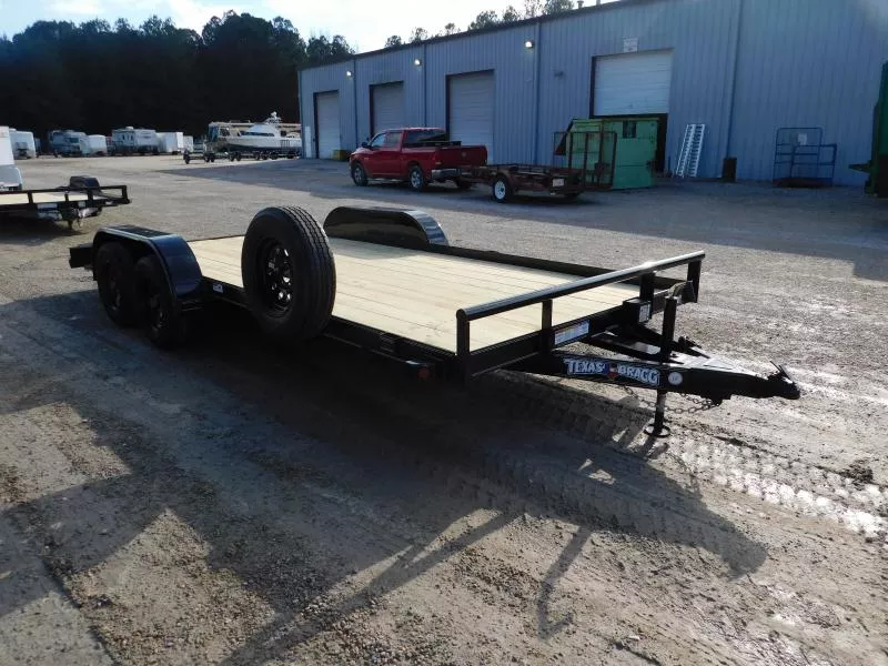 2026 Texas Bragg Trailers 16+2 LCH with Brakes on All Wheels Car / Racing Trailer
