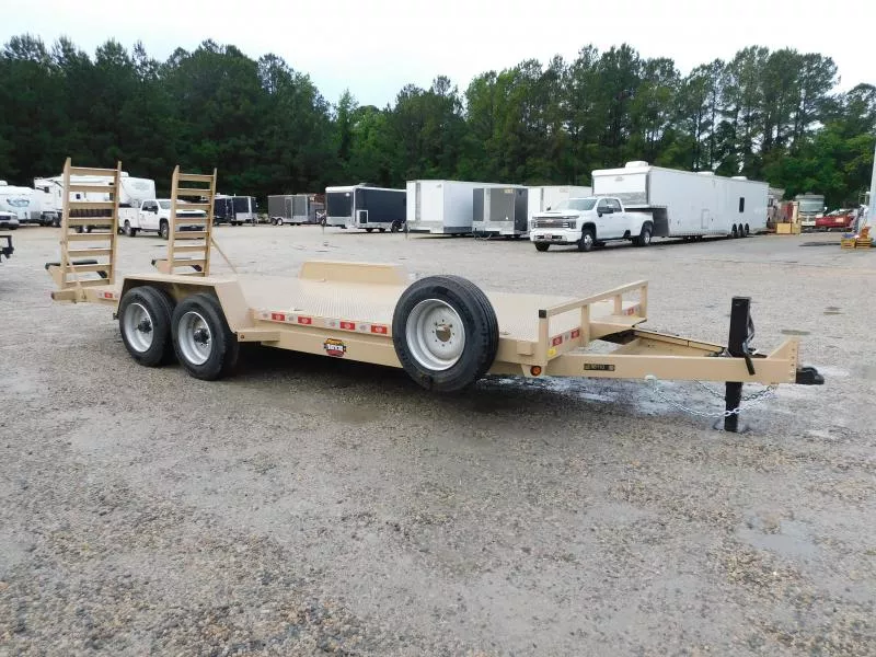 2025 Covered Wagon Trailers Prospector 20' Full Metal Deck with 8k axles Equipment Trailer