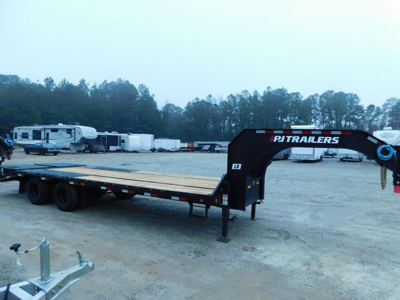 2023 PJ Trailers LS 20+5 Deckover Gooseneck with 7k Axles Equipment