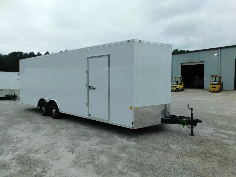 2024 Continental Cargo Sunshine 8.5x24 Vnose with 6" Extra Height and 5200lb Axles Car / Racing Trailer