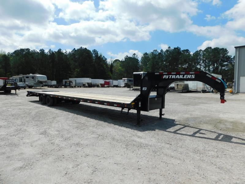 2023 PJ Trailers LS 20+5 Deckover Gooseneck with 7k Axles Equipment