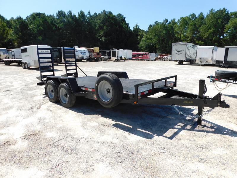 2025 Covered Wagon Trailers Prospector 16' Full Metal Deck with 8K axles Equipment Trailer