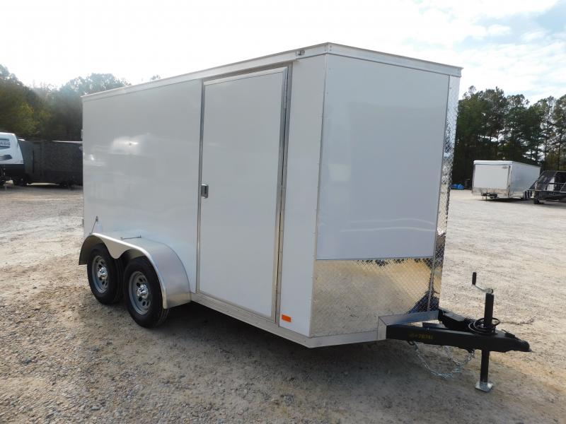 2023 Covered Wagon Trailers Gold Series 6X12 Vnose Tandem with Double Rear Doors Cargo / Enclosed Trailer 2023 Covered Wagon Trailers Gold Series 6X12 Vnose Tandem with Double Rear Doors Cargo / Enclosed Trailer