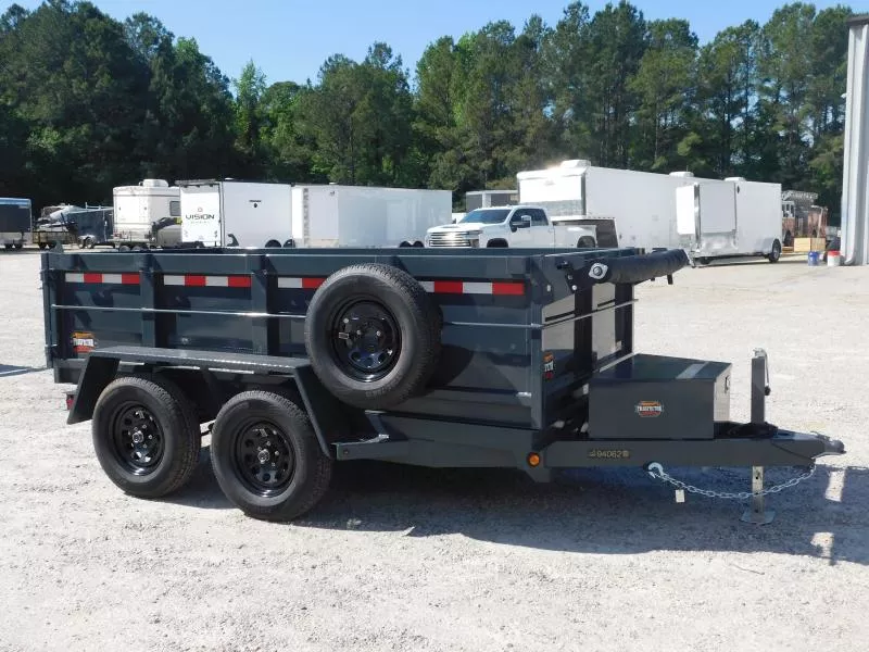 2025 Covered Wagon Trailers Prospector 5x10 with 24" Sides  Dump Trailer