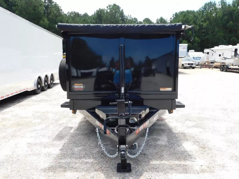 2025 Covered Wagon Trailers  7x16 Telescoping  with 4' Sides 8k Axles $14595 Cargo / Enclosed Trailer