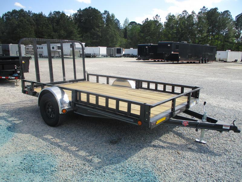 2021 PJ Trailers U8 12x83 Utility Trailer with Rear Gate and Side ATV Ramps 2021 PJ Trailers U8 12x83 Utility Trailer with Rear Gate and Side ATV Ramps