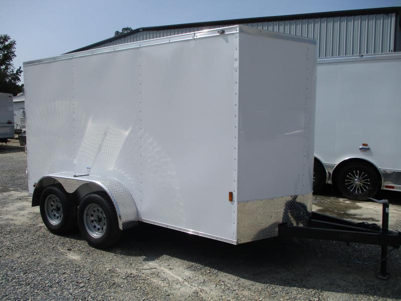 2021 Continental Cargo Sunshine 6x12 Tandem Axle Cargo Trailer WITHOUT Side Door 2021 Continental Cargo Sunshine 6x12 Tandem Axle Cargo Trailer WITHOUT Side Door