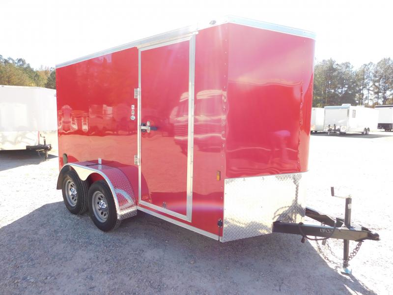 2023 Continental Cargo Sunshine 7x16 Vnose with Double Rear Doors Cargo