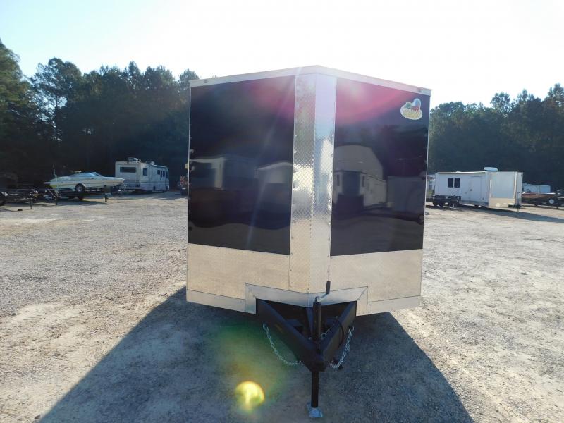 2024 Covered Wagon Trailers 8.5x20 Gold Series Vnose with 7' inside and