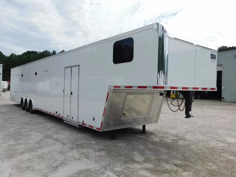2026 United Trailers 53' Full Bathroom Car / Racing Trailer