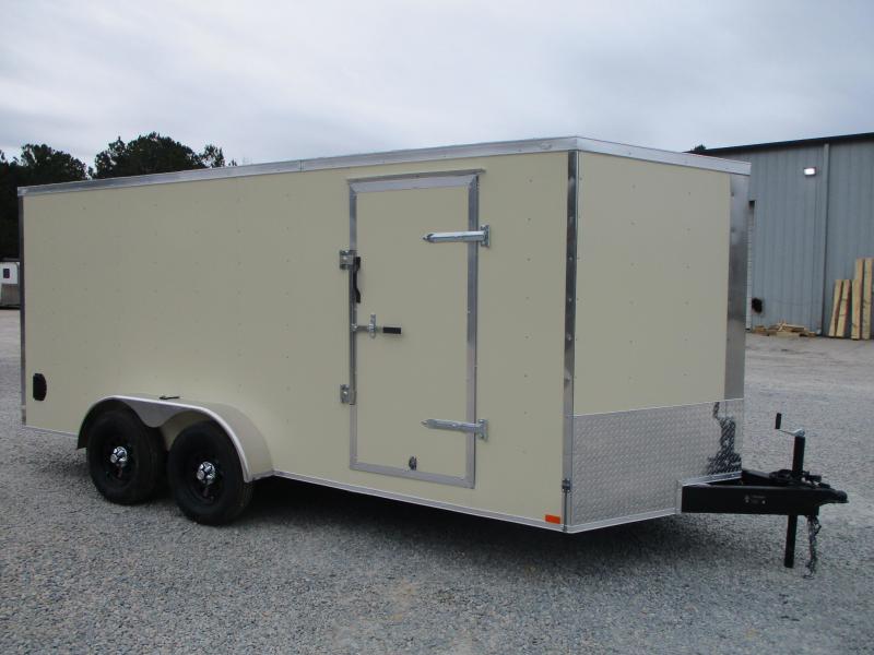 2021 Lark United 7x16 Vnose Enclosed Cargo Trailer with Ramp Door 2021 Lark United 7x16 Vnose Enclosed Cargo Trailer with Ramp Door