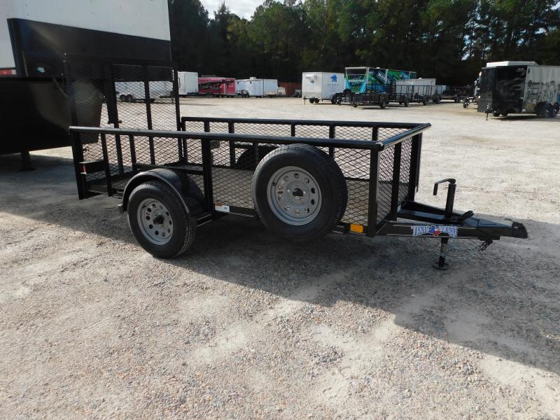 2025 Texas Bragg Trailers 5x10P Heavy Duty with 24" Expanded Metal Sides Utility Trailer