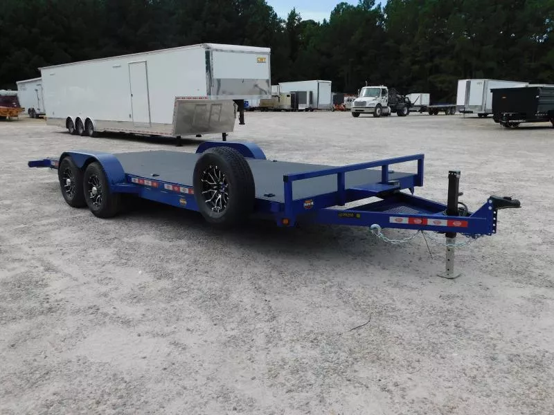 2025 Covered Wagon Trailers  Prospector 20' Full Metal Deck with 5200lb Axles Aluminum Ramps  Car / Racing Trailer