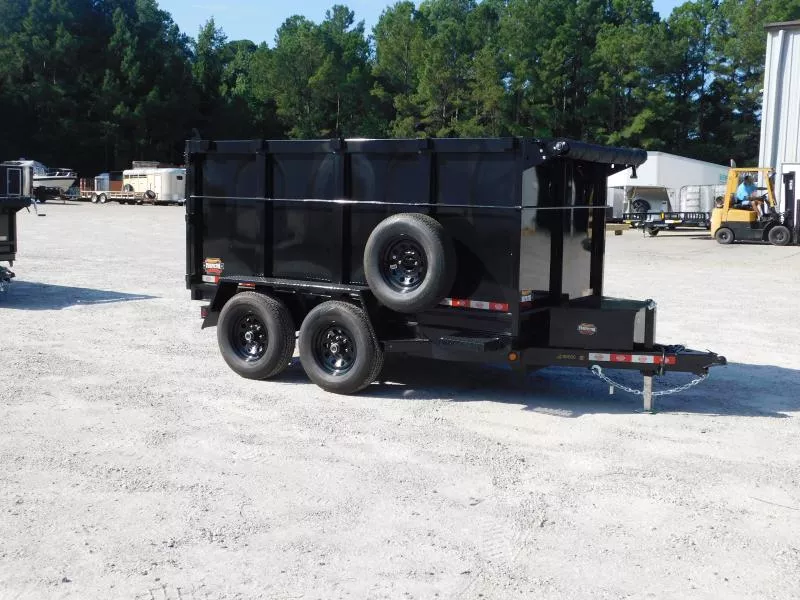 2025 Covered Wagon Trailers  Prospector 5x10with 48" Sides 5200LB Axles Dump Trailer