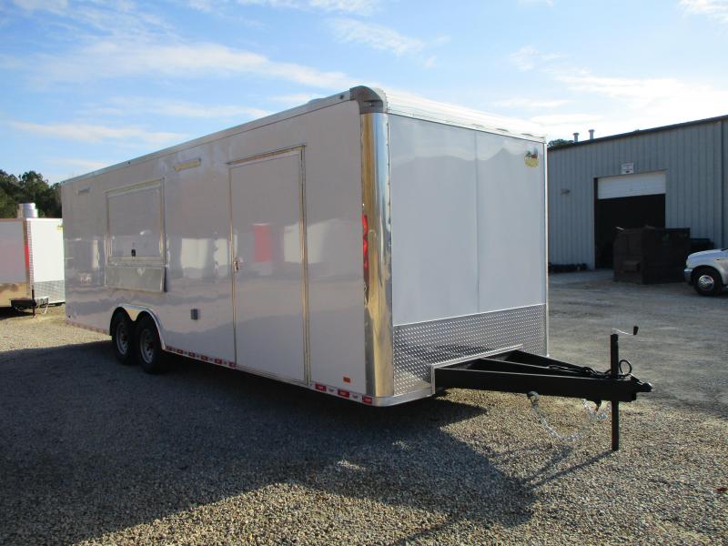 2021 Covered Wagon 8.5 x 26 Concession Trailer with Hood and Sink Package 2021 Covered Wagon 8.5 x 26 Concession Trailer with Hood and Sink Package