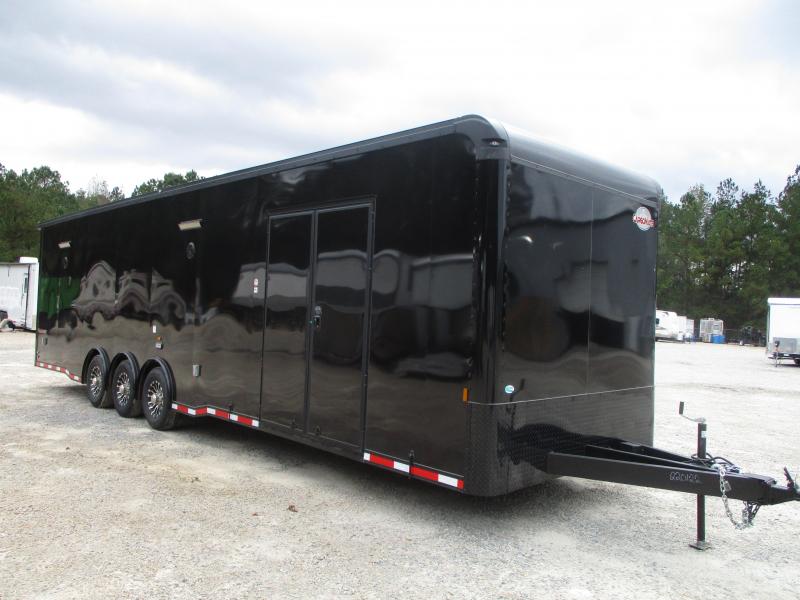 2021 Cargo Mate 34' Eliminator SS Loaded Race Trailer Black with Blackout Package 2021 Cargo Mate 34' Eliminator SS Loaded Race Trailer Black with Blackout Package
