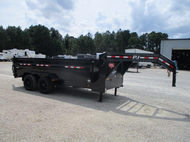 2022 PJ Trailers DE 83" X 16' Gooseneck Dump Trailer 2022 PJ Trailers DE 83" X 16' Gooseneck Dump Trailer