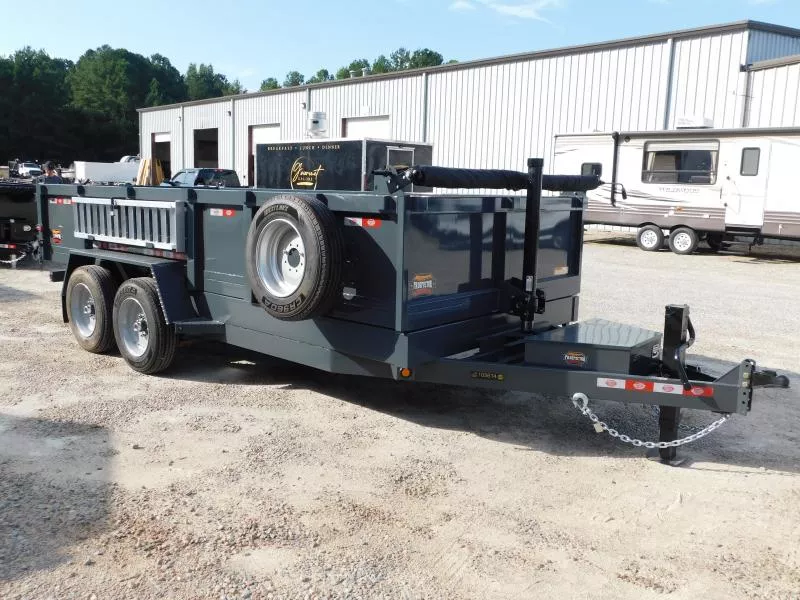2025 Covered Wagon Trailers  Prospector 7x16 Telescoping  with 24" Sides 8k Axles  Cargo / Enclosed Trailer