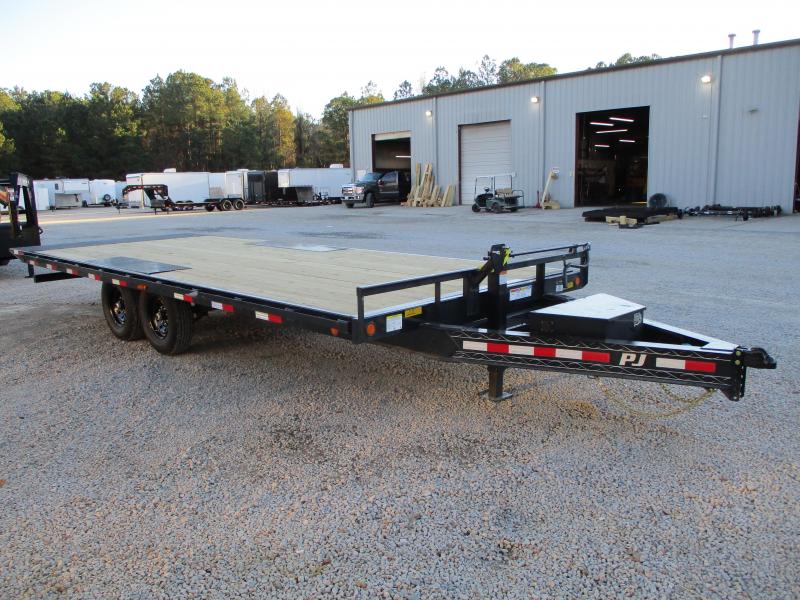 2021 PJ Trailers T8 22' Deckover Power Tilt Bed Equipment Trailer 2021 PJ Trailers T8 22' Deckover Power Tilt Bed Equipment Trailer