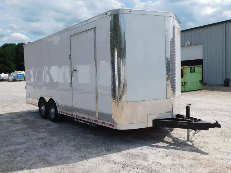 2026 Covered Wagon Trailers  Gold Series 8.5x20 with 18" Extra Height and 7K Axles Cargo / Enclosed Trailer