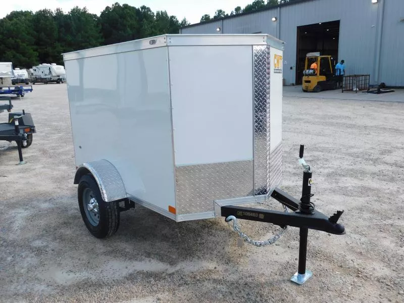 2026 Covered Wagon Trailers  Gold Series 4x6 Vnose   Cargo / Enclosed Trailer