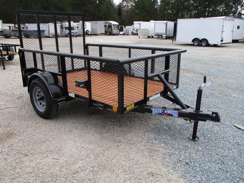 2021 Texas Bragg Trailers 5x8P Heavy Duty Utility Trailer with 24" Expanded Metal Sides 2021 Texas Bragg Trailers 5x8P Heavy Duty Utility Trailer with 24" Expanded Metal Sides