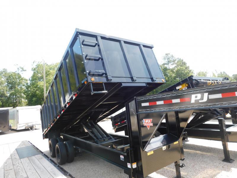 2023 PJ Trailers DD 20' Deck over Gooseneck Dump Trailer 2023 PJ Trailers DD 20' Deck over Gooseneck Dump Trailer