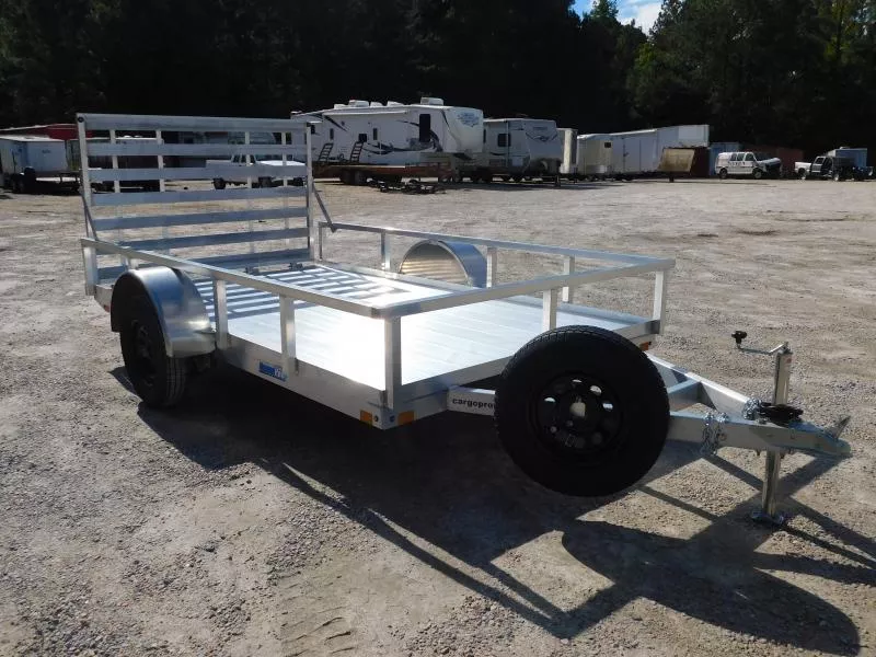 2026 ALCOM 2026  Open 80"x12'Aluminum Utility Trailer with Tailgate Utility Trailer