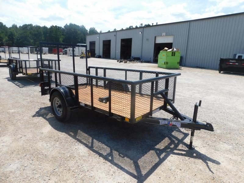 2022 Texas Bragg Trailers 5X10P with 24" Expanded Metal Sides Utility Trailer