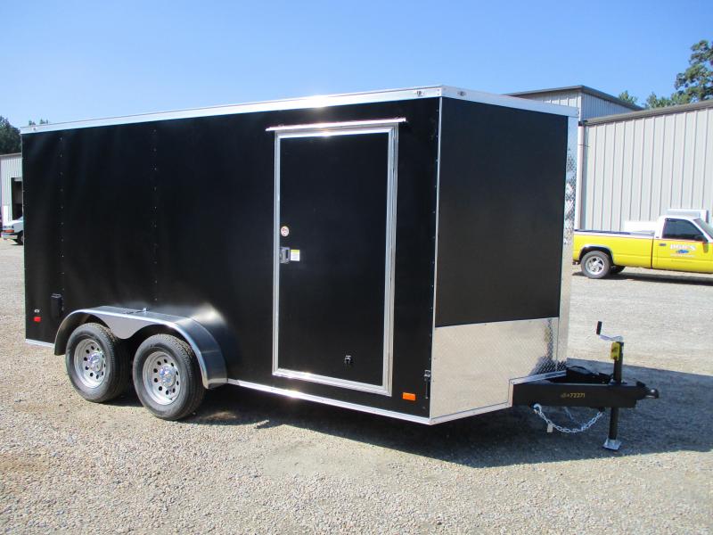 2021 Covered Wagon Gold Series 7x14 Vnose Cargo Trailer with Powdercoated Exterior 2021 Covered Wagon Gold Series 7x14 Vnose Cargo Trailer with Powdercoated Exterior