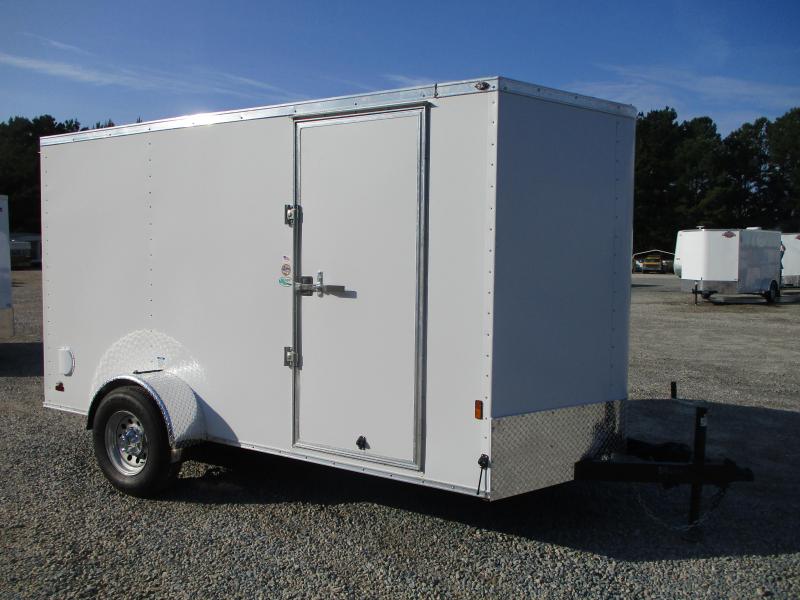 2022 Continental Cargo Sunshine 6x12 Vnose Cargo Trailer with 5200lb Axle 2022 Continental Cargo Sunshine 6x12 Vnose Cargo Trailer with 5200lb Axle