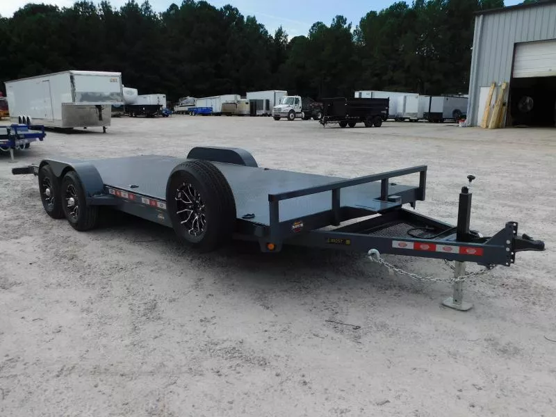 2025 Covered Wagon Trailers Prospector 20' Full Metal Deck with 5200lb Axles Aluminum Ramps Car / Racing Trailer