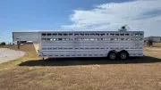 2027 Platinum Coach 8x28 Livestock Trailer