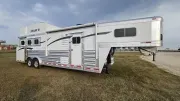 2026 Platinum Coach 3 Horse Living Quarters 10.8 ft Short Wall Side Load Trailer