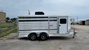 used Stock / Stock Combo Trailers Exiss Trailers  for sale, in Jarrell, TX Thumbnail 2