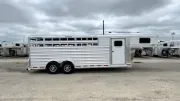 2026 Platinum Coach 4 Horse Stock Combo Trailer